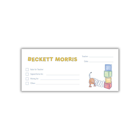 Toy Friends Money Envelopes