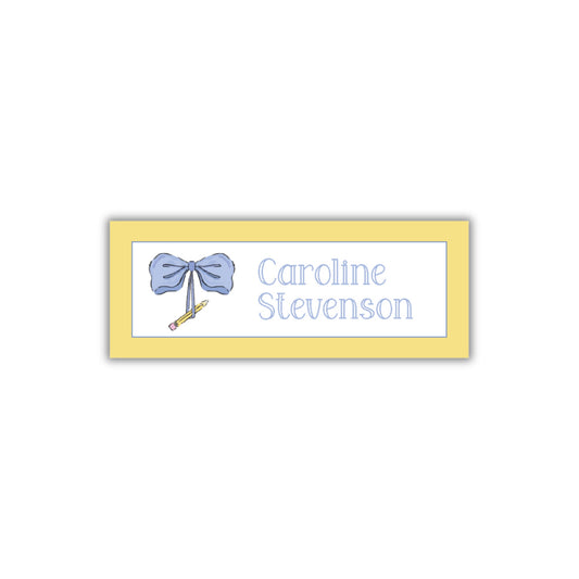 Blue Ribbon Name Labels