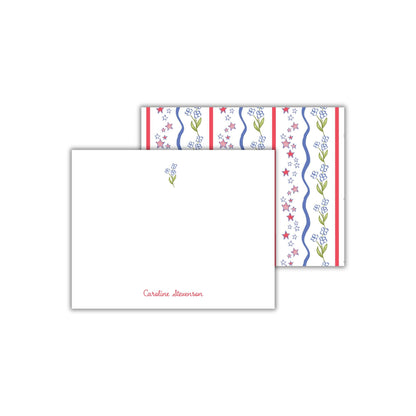 Patriotic Polly Notecards