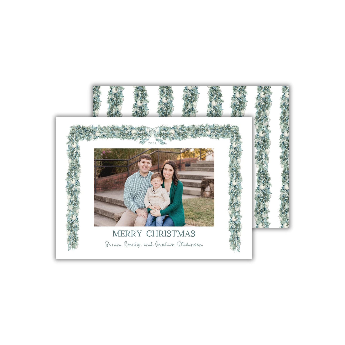 Landscape Juniper Christmas Card