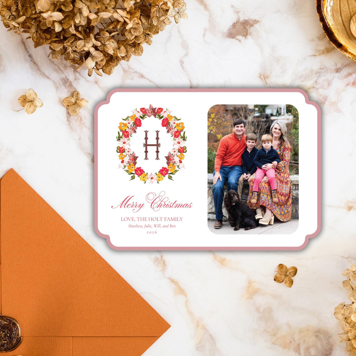 Autumn in New York Christmas Card