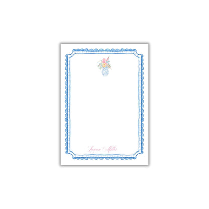 Chinoiserie Vase Notepad